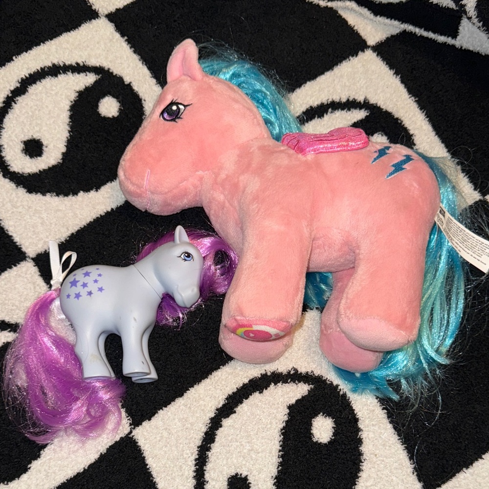 My Little Pony Anniversary Stuffed Animal and Pony